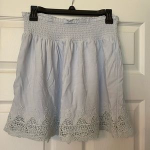Blue Skirt - American Eagle